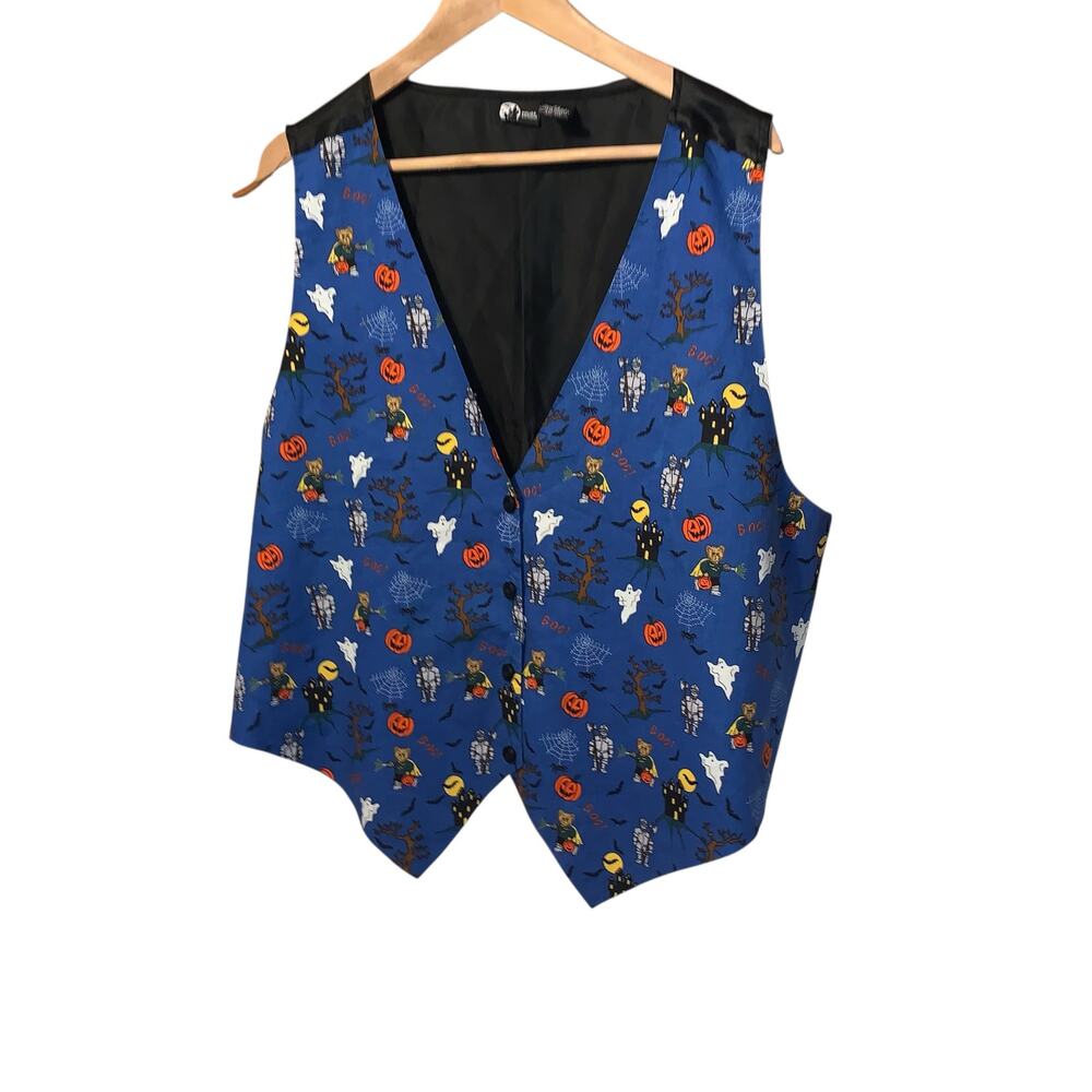 Halloween Vest vintage 2 x